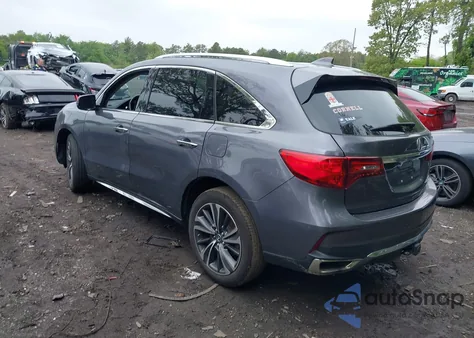 2020 Acura Mdx Technology Package z USA, uszkodzony, nr VIN 5J8YD4H59LL033422
